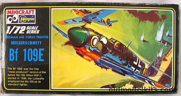 Hasegawa 1/72 Messerschmitt Bf-109E4 - Or E7/8, 107 plastic model kit